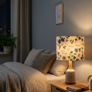 Hand-Painted Bedside Lamp